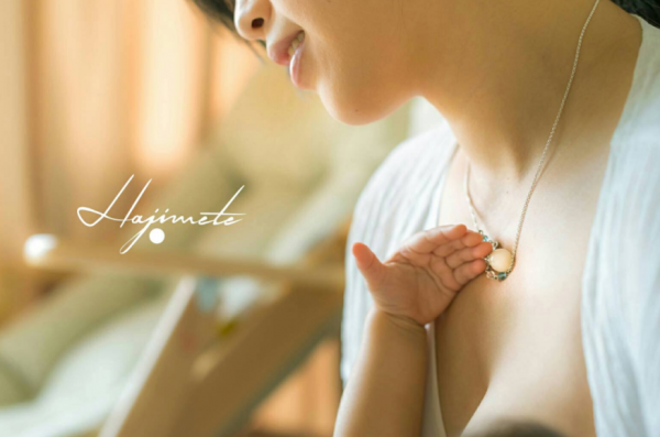 Hajimete breast milk jewelry